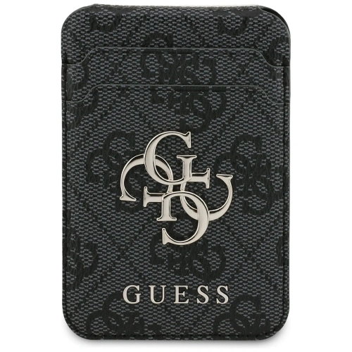 Etui Guess 4G z portfelem MagSafe do Apple iPhone 17 Pro czarny