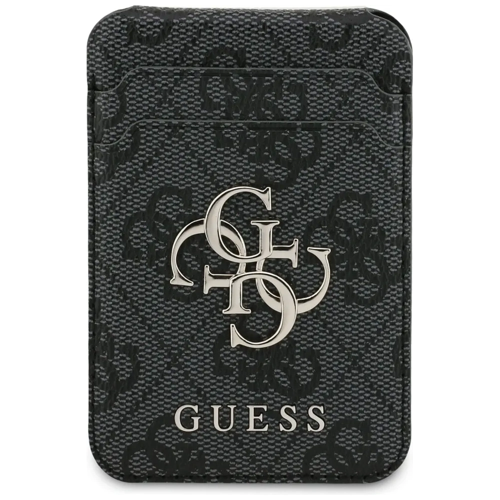 Etui Guess 4G z portfelem MagSafe do Apple iPhone 17 Pro czarny