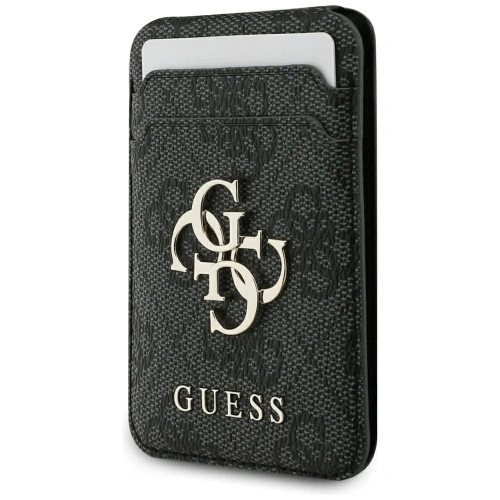 Etui Guess 4G z portfelem MagSafe do Apple iPhone 17 Pro czarny