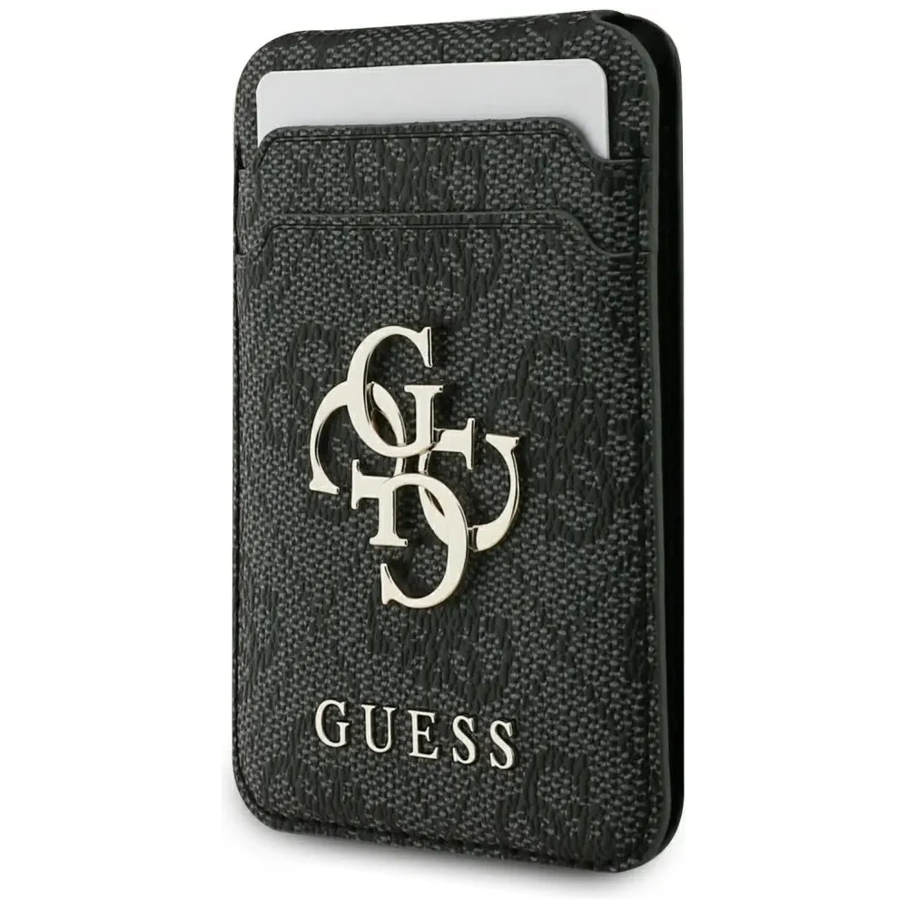 Etui Guess 4G z portfelem MagSafe do Apple iPhone 17 Pro czarny