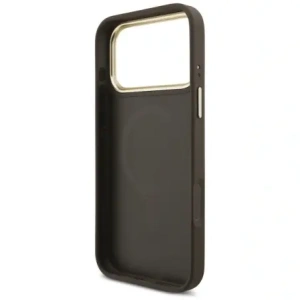 Etui Guess 4G z portfelem MagSafe do Apple iPhone 17 Pro Max brązowy