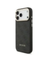 Etui Guess 4G z portfelem MagSafe do Apple iPhone 17 Pro Max czarny
