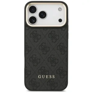 Etui Guess 4G z portfelem MagSafe do Apple iPhone 17 Pro Max czarny