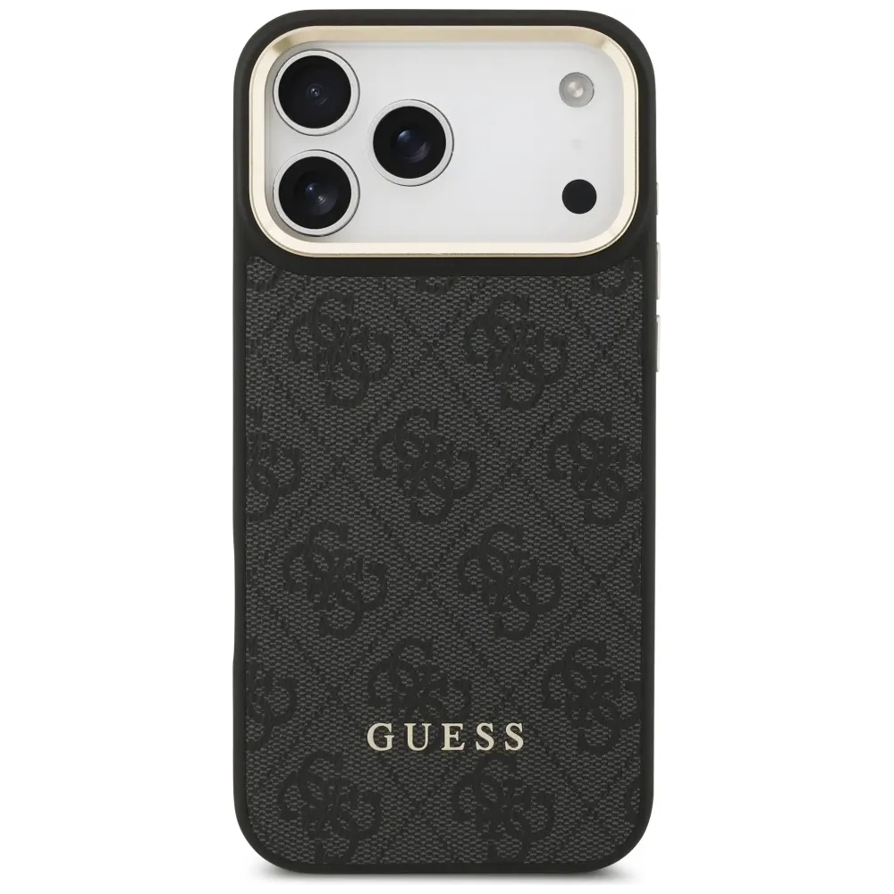 Etui Guess 4G z portfelem MagSafe do Apple iPhone 17 Pro Max czarny
