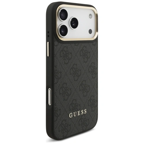 Etui Guess 4G z portfelem MagSafe do Apple iPhone 17 Pro Max czarny