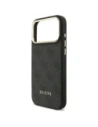 Etui Guess 4G z portfelem MagSafe do Apple iPhone 17 Pro Max czarny