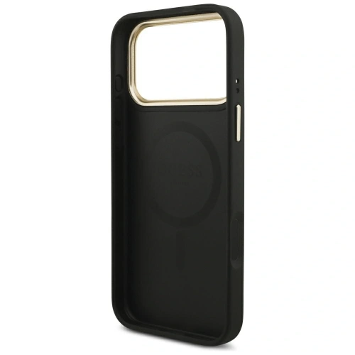 Etui Guess 4G z portfelem MagSafe do Apple iPhone 17 Pro Max czarny