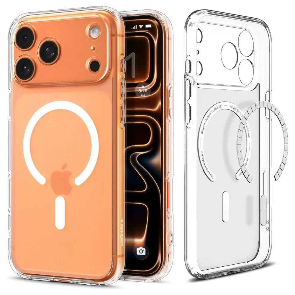 Etui Spigen Ultra Hybrid Mag MagSafe do Apple iPhone 17 Pro Frost White