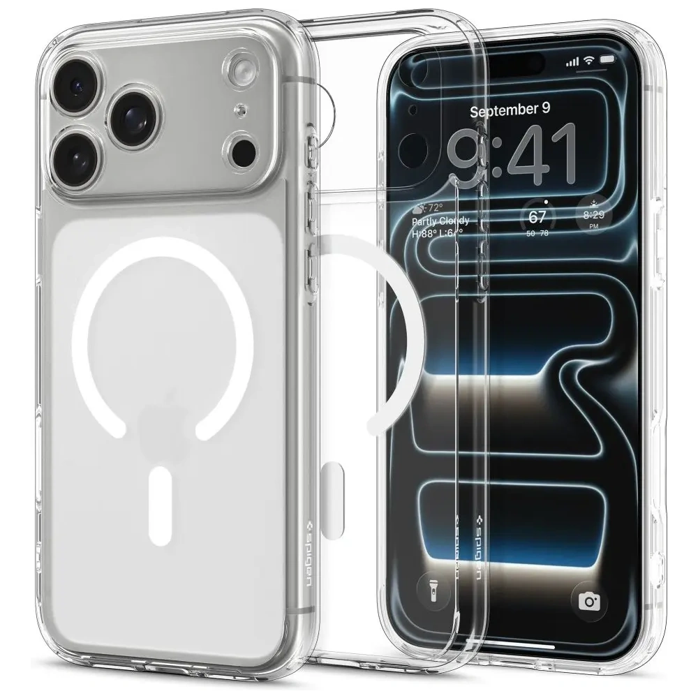 Etui Spigen Ultra Hybrid Mag MagSafe do Apple iPhone 17 Pro Frost White