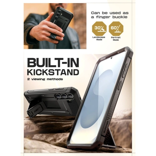 Etui Supcase Unicorn Beetle Pro do Samsung Galaxy S25 FE Black