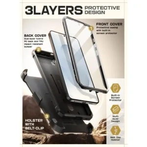 Etui Supcase Unicorn Beetle Pro do Samsung Galaxy S25 FE Black