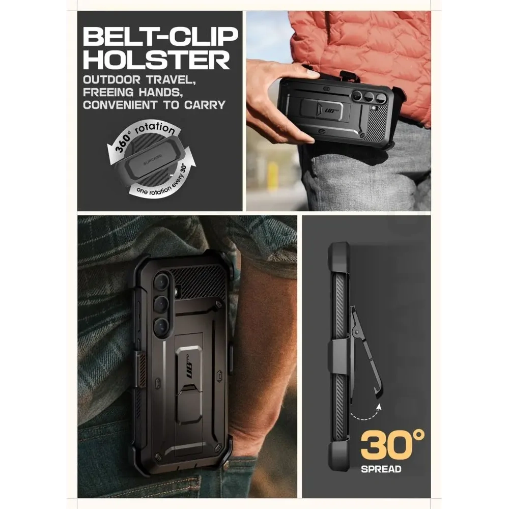 Etui Supcase Unicorn Beetle Pro do Samsung Galaxy S25 FE Black