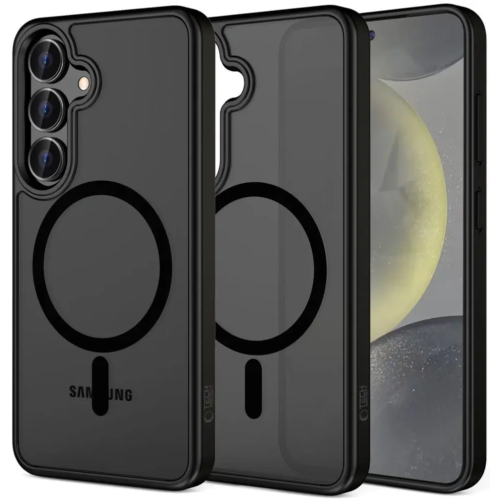 Etui Tech-Protect MagMat MagSafe do Samsung Galaxy S25 FE Matte Black