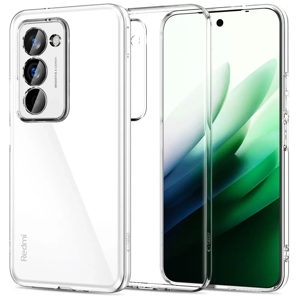 Etui Tech-Protect Flexair do Xiaomi Redmi 15 4G / 5G Clear