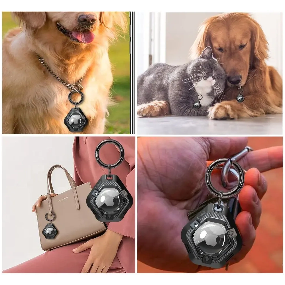 Etui Tech-Protect Defense do Apple AirTag 1 / 2 Black