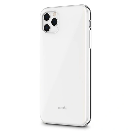Kup Moshi Apple Tasche iGlaze iPhone 11 Pro Max (SnapTo System) (Perlweiß) - MOSH027WHT - {ean13} - Sklep Home Screen