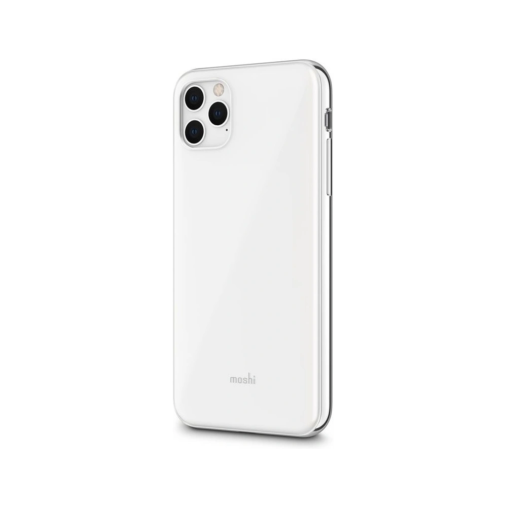 Etui Moshi iGlaze Apple iPhone 11 Pro Max (system SnapTo) (Pearl White)