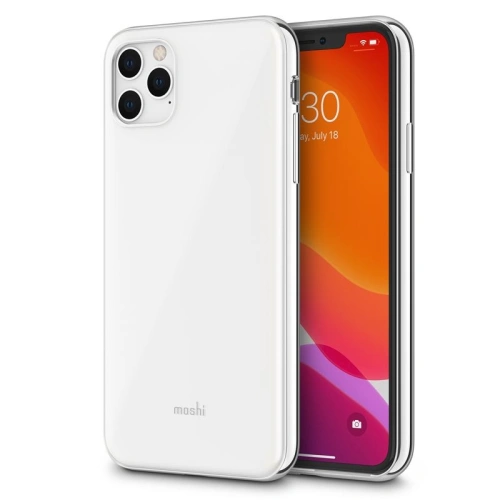 Kup Moshi Apple Tasche iGlaze iPhone 11 Pro Max (SnapTo System) (Perlweiß) - MOSH027WHT - {ean13} - Sklep Home Screen
