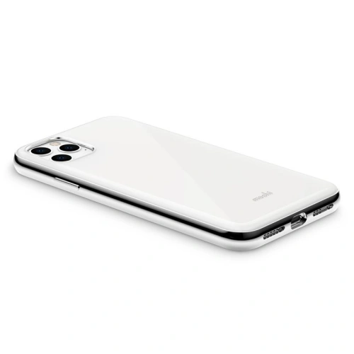 Kup Moshi Apple Tasche iGlaze iPhone 11 Pro Max (SnapTo System) (Perlweiß) - MOSH027WHT - {ean13} - Sklep Home Screen