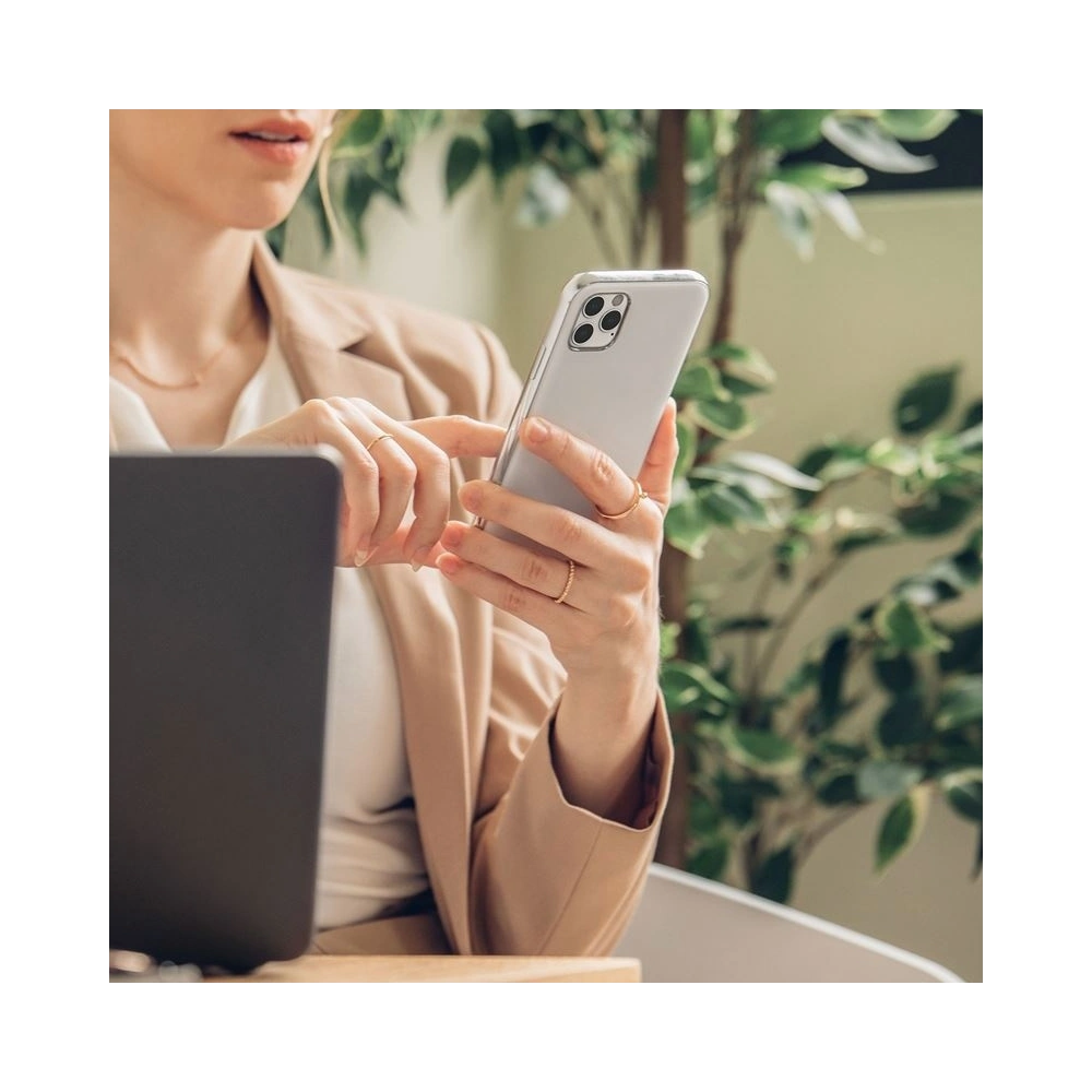 Etui Moshi iGlaze Apple iPhone 11 Pro Max (system SnapTo) (Pearl White)