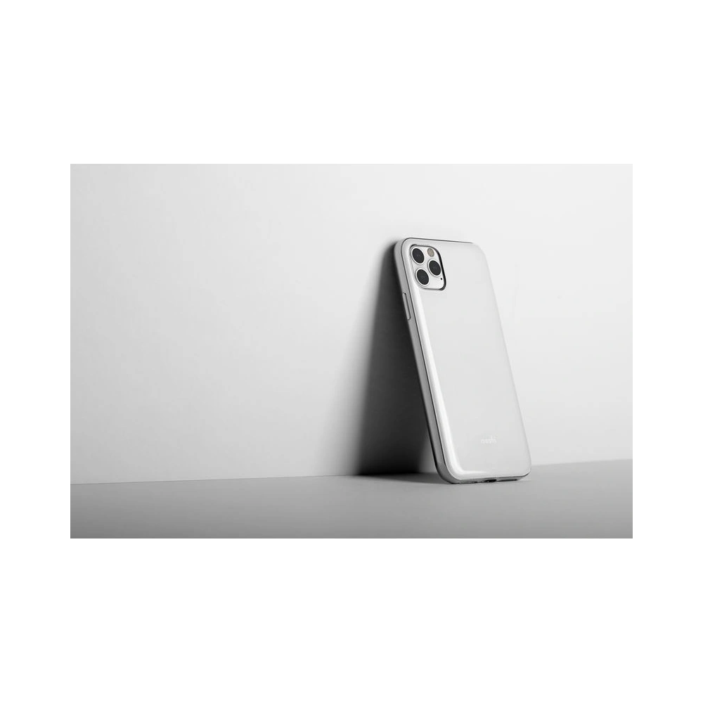 Etui Moshi iGlaze Apple iPhone 11 Pro Max (system SnapTo) (Pearl White)