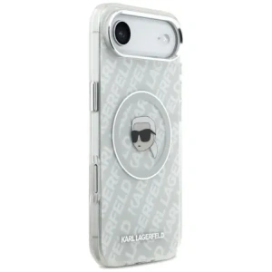 Etui Karl Lagerfeld IML Karl Head Logo MagSafe do Apple iPhone Air szary