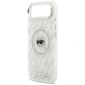 Etui Karl Lagerfeld IML Karl Head Logo MagSafe do Apple iPhone Air szary