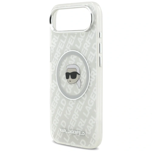 Etui Karl Lagerfeld IML Karl Head Logo MagSafe do Apple iPhone Air szary