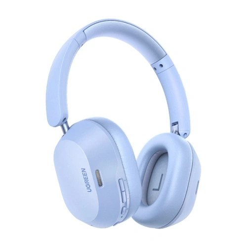 Bezprzewodowe słuchawki nauszne Ugreen HiTune Max 5C Hybrid ANC Bluetooth 5.4 (niebieskie)