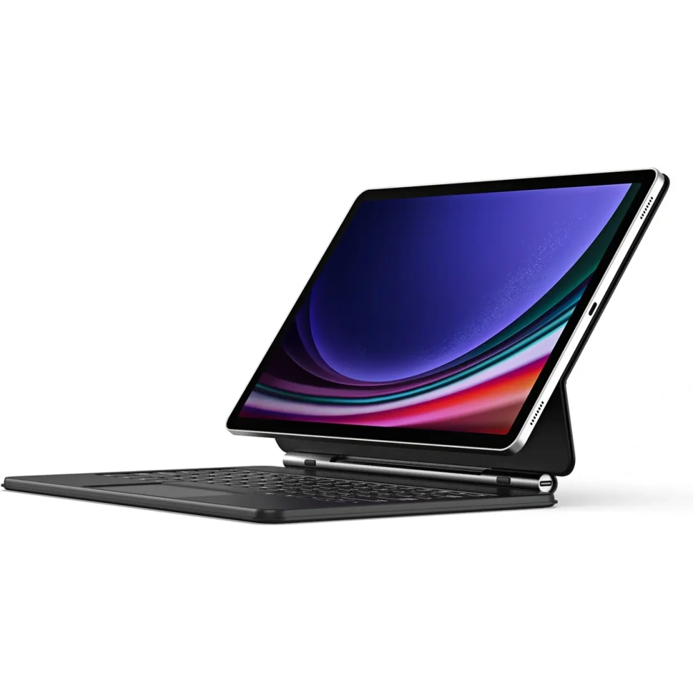 Etui Dux Ducis Keyboard MK Series z klawiaturą Bluetooth do Samsung Galaxy Tab S9+ Plus / S8+ Plus / S7+ Plus czarna