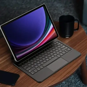 Etui Dux Ducis Keyboard MK Series z klawiaturą Bluetooth do Samsung Galaxy Tab S9+ Plus / S8+ Plus / S7+ Plus czarna
