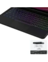 Etui Dux Ducis Keyboard MK Series z klawiaturą Bluetooth do Samsung Galaxy Tab S9+ Plus / S8+ Plus / S7+ Plus czarna