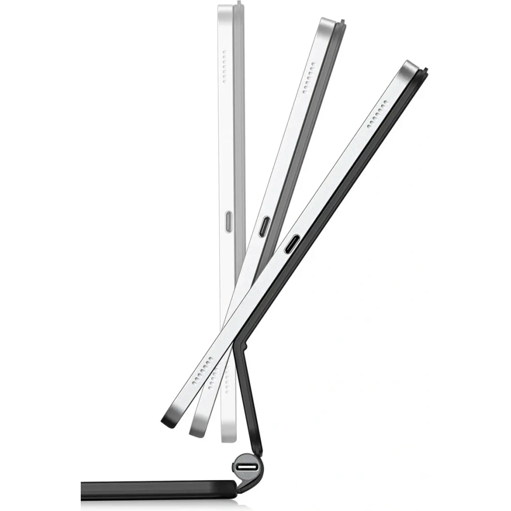 Etui Dux Ducis Keyboard MK Series z klawiaturą Bluetooth do Samsung Galaxy Tab S9 / S8 / S7 czarna