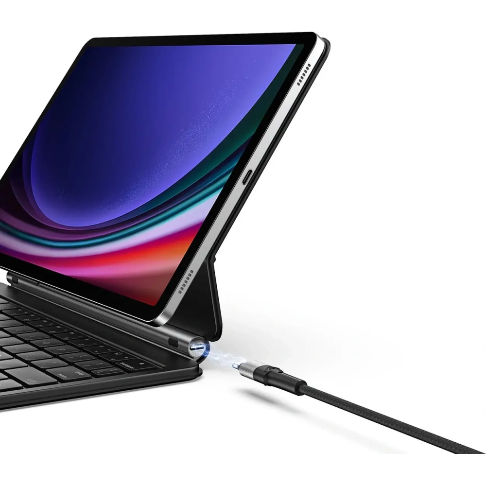 Etui Dux Ducis Keyboard MK Series z klawiaturą Bluetooth do Samsung Galaxy Tab S9 / S8 / S7 czarna