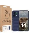 Pancerne etui Bizon Case Tur do Oppo Reno 14 granatowe