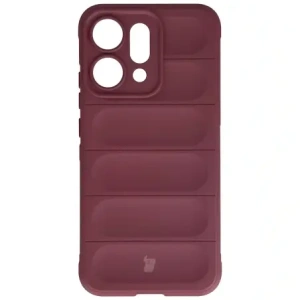 Pancerne etui Bizon Case Tur do Oppo Reno 14 burgundowe