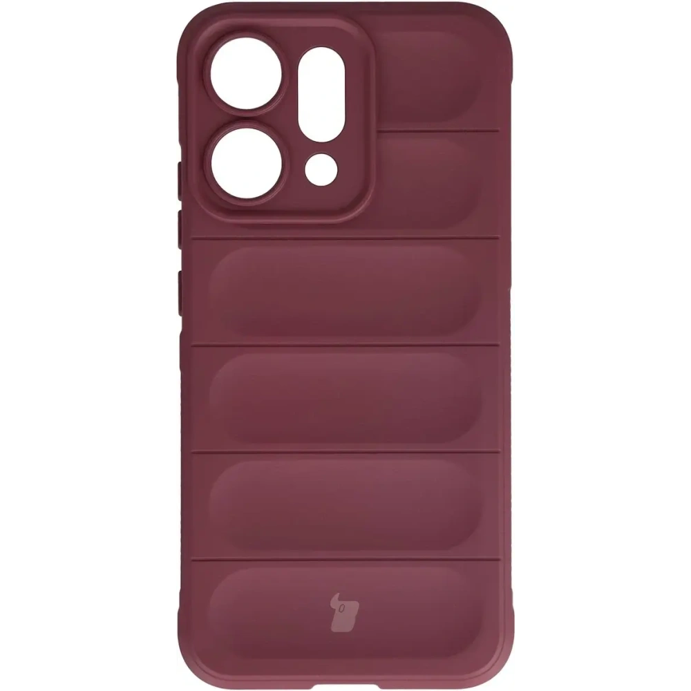 Pancerne etui Bizon Case Tur do Oppo Reno 14 burgundowe