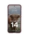 Pancerne etui Bizon Case Tur do Oppo Reno 14 burgundowe