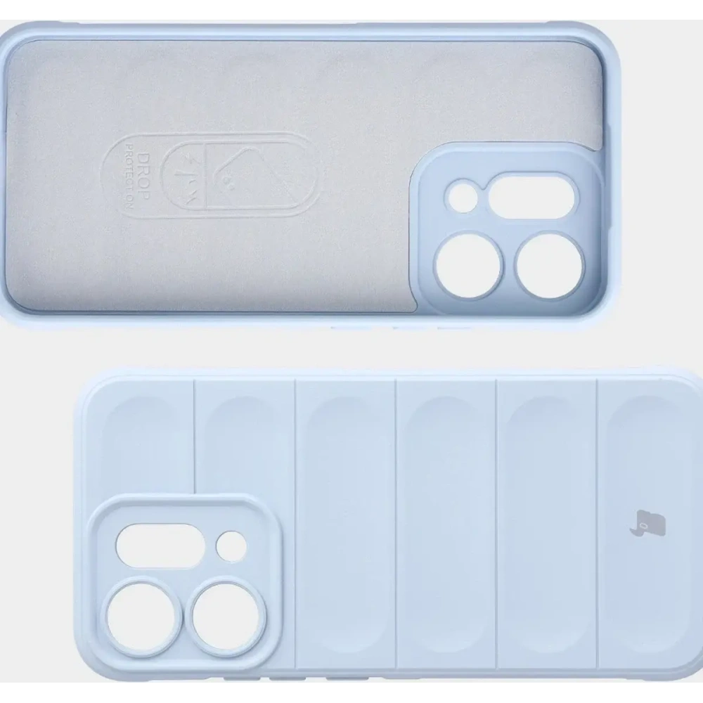 Pancerne etui Bizon Case Tur do Oppo Reno 14 jasnoniebieskie