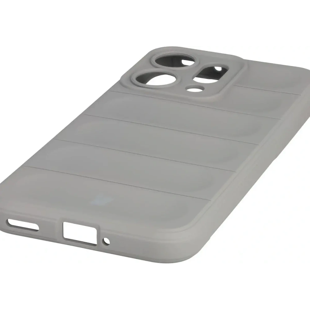 Pancerne etui Bizon Case Tur do Oppo Reno 14 jasnoszare