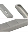Pancerne etui Bizon Case Tur do Oppo Reno 14 jasnoszare