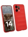 Pancerne etui Bizon Case Tur do Oppo Reno 14 czerwone