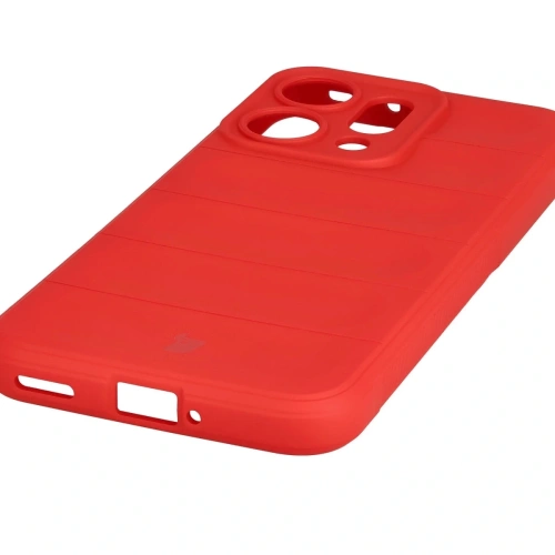 Pancerne etui Bizon Case Tur do Oppo Reno 14 czerwone