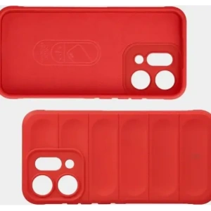 Pancerne etui Bizon Case Tur do Oppo Reno 14 czerwone