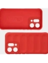 Pancerne etui Bizon Case Tur do Oppo Reno 14 czerwone