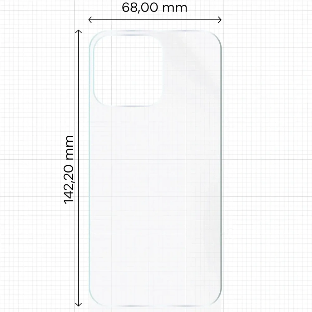 Folia hydrożelowa na tył Bizon Glass Hydrogel do Apple iPhone 13 Pro