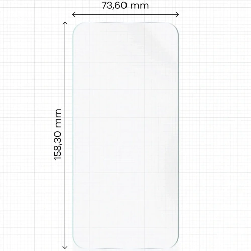 Folia hydrożelowa na ekran Bizon Glass Hydrogel Front do Realme 14 Pro+ Plus 5G