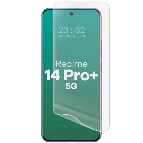Folia hydrożelowa na ekran Bizon Glass Hydrogel Front do Realme 14 Pro+ Plus 5G