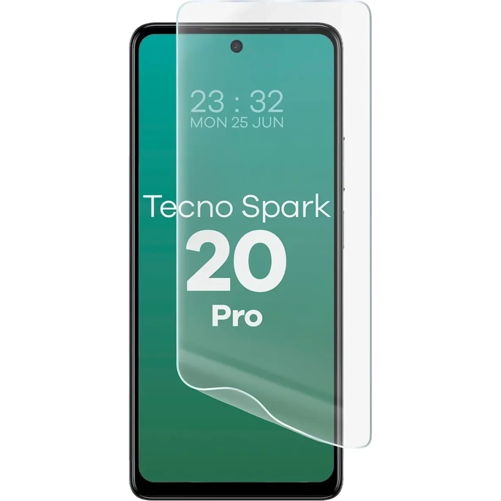 Folia hydrożelowa na ekran Bizon Glass Hydrogel Front do Tecno Spark 20 Pro