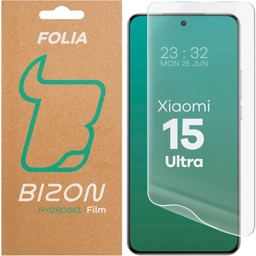 Folia hydrożelowa na ekran Bizon Glass Hydrogel Front do Xiaomi 15 Ultra